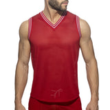 Addicted Slam Sleeveless V-Neck T-Shirt (AD1281)