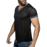 Addicted Slam V-Neck T-Shirt (AD1280)