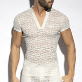 ES Collection Spider V-Neck Polo Shirt (TS320)