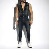ES Collection Urban Denim Jumpsuit Pants (ESJ066)