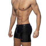 Addicted Vegan Leather Shorts (ADF221)