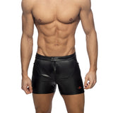Addicted Vegan Leather Shorts (ADF221)