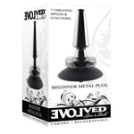 Beginner Metal Vibrating Butt Plug (EV001096)
