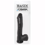 Basix Rubber Works - 10" Dong w Suction Cup  (422223)