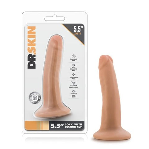 Blush - Dr. Skin - 5.5 Inch Cock With Suction Cup (9.14503)