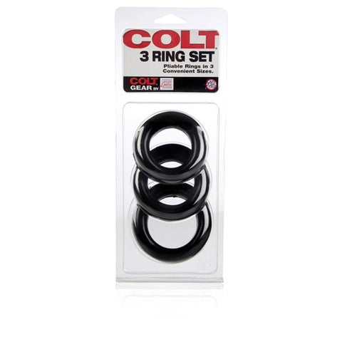 Colt 3 Ring Cockring Set (6840.03.2)
