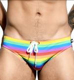Andrew Christian Pride Stripe Swim Bikini (7675)