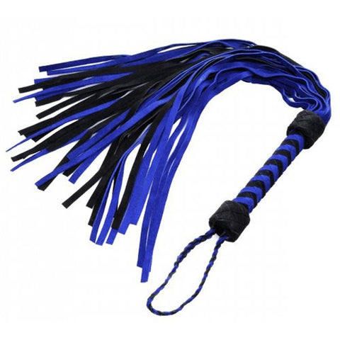 Suede Flogger - Black and Blue (XRAA386)