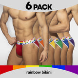 Addicted 6-Pack Rainbow Bikini (AD1146)
