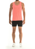 St33le Space Dye Stretch Performance Tank Top (261)