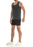 St33le Space Dye Stretch Performance Tank Top (261)