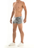 St33le Stretch Mettalic Shorts - Microsquares (9004)