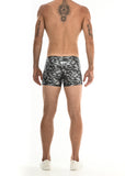St33le Stretch Mettalic Shorts - Metallic Camo (9006)