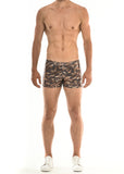 St33le Stretch Mettalic Shorts - Metallic Camo (9006)