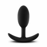 Blush - Anal Adventures Platinum - Silicone Vibra Slim Plug - Medium (9.11875)
