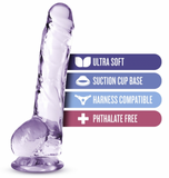 Blush - Naturally Yours - 8" Crystalline Dildo (9.51501)