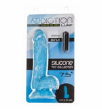 Addiction Brandon 7.5" Glow-in-the-Dark Dildo With Balls