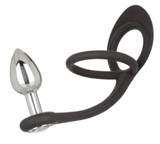 Star Fucker Anal Plugs with Attached Cockring