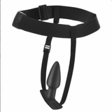 Master Series 28X Silicone Anal Plug w/ Harness & Remote (XRAH050)