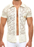 Modus Vivendi Floral Lace Shirt (04141)