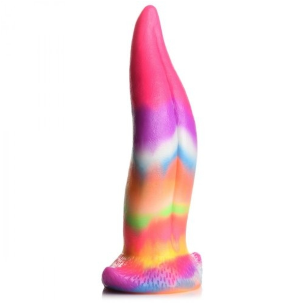 Creature Cocks Unicorn Kiss Tongue Glow In The Dark Silicone