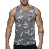 Addicted Washed Camo Tank Top (AD801)