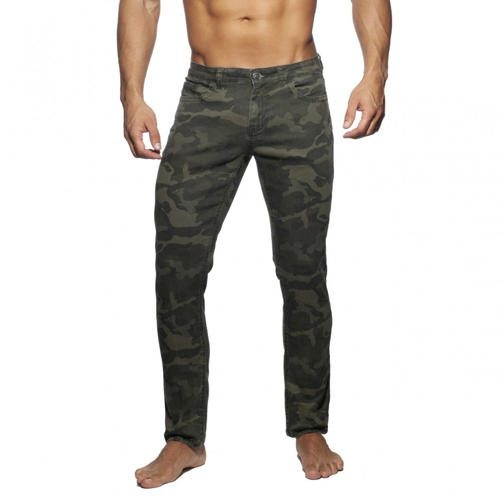 Mens camo sales skinny pants