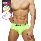 Addicted Ring Up Neon Mesh Brief (AD951)