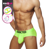Addicted Ring Up Neon Mesh Brief (AD951)