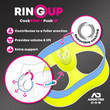 Addicted Ring Up Neon Mesh Trunk (AD952)