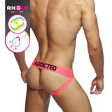 Addicted Ring Up Neon Mesh Jock (AD954)