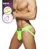 Addicted Ring Up Neon Mesh Jock (AD954)