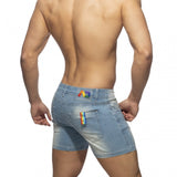 Addicted Rainbow Tape Shorts (AD991)
