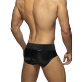 Addicted Front & Back Zip Rub Brief (ADF136)
