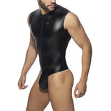Addicted Full Zip Rubber Body - G-String  (ADF142)