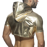 Addicted Gold & Silver Crop Top (AD1170)