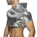 Addicted Gold & Silver Crop Top (AD1170)
