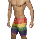 Addicted Mesh Rainbow Bermuda Short (AD1168)