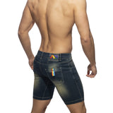 Addicted Rainbow Tape Bermuda Shorts (AD990)