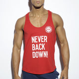 ES Collection Never Back Down Printed Tank Top (TS169)