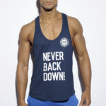 ES Collection Never Back Down Printed Tank Top (TS169)