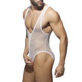 Addicted Zip Mesh Bodysuit (ADF156)