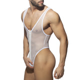 Addicted Zip Mesh Bodysuit Thong (ADF151)
