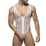 Addicted Zip Mesh Bodysuit Thong (ADF151)