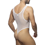 Addicted Zip Mesh Bodysuit Thong (ADF151)