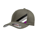 VRS Asexual Pride Triangle FlexFit Cap