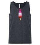 VRS Lesbian Flag Popsicle Tank Top