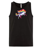 VRS New Rainbow Unicorn Tank Top
