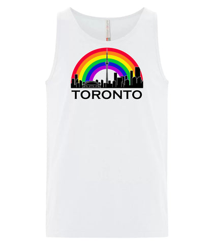 VRS Rainbow Toronto Skyline Tank Top