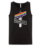 VRS Rainbow Church/Wellesley Street Signs Tank Top